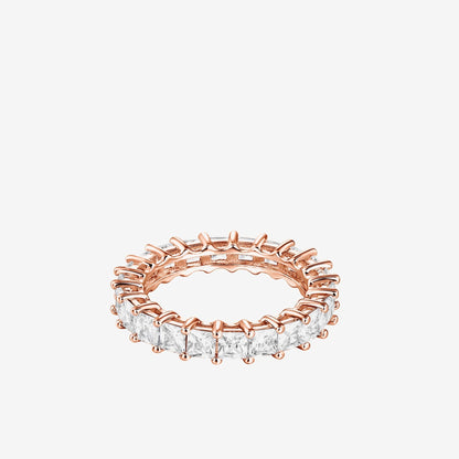 Princess Cut Eternity Band