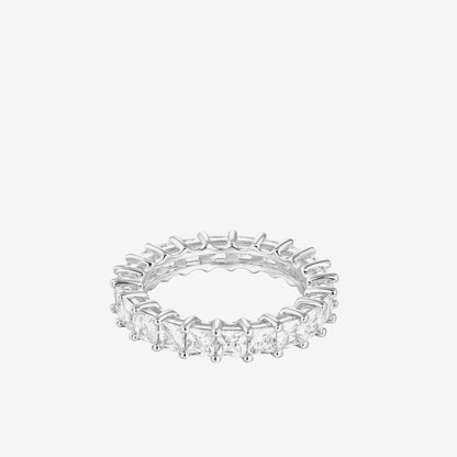 Princess Cut Eternity Band