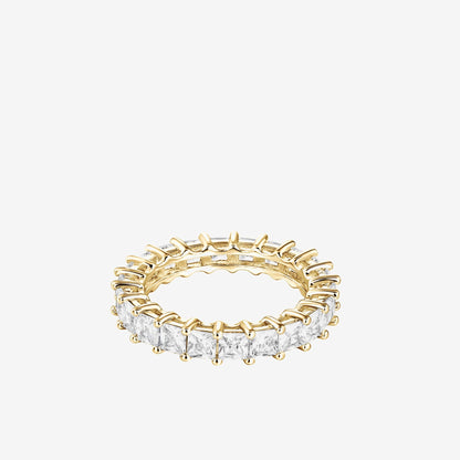 Princess Cut Eternity Band