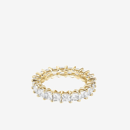 Princess Cut Eternity Band