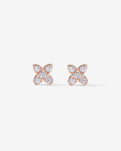 Tiny Flower Screw Back Stud