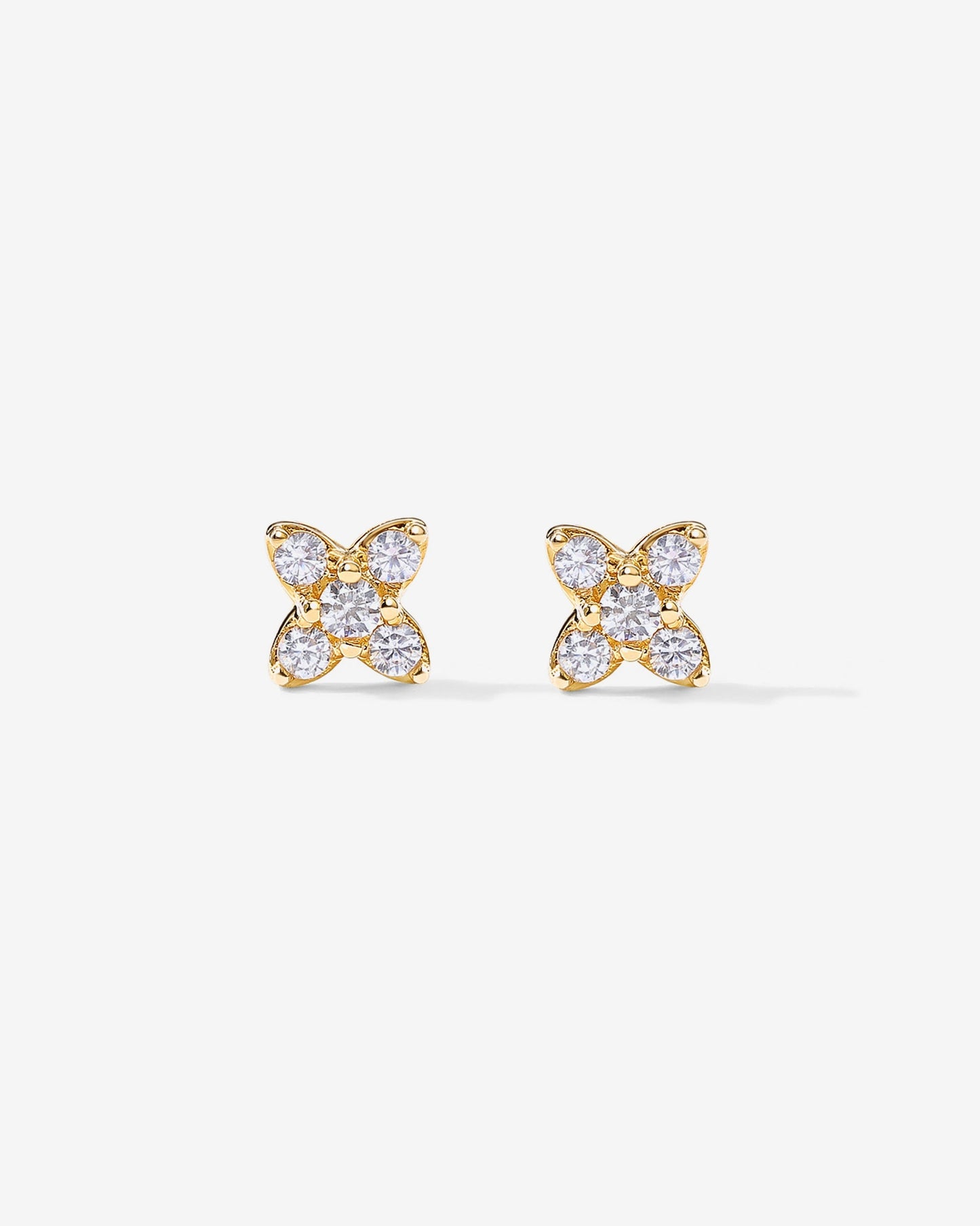 Tiny Flower Screw Back Stud