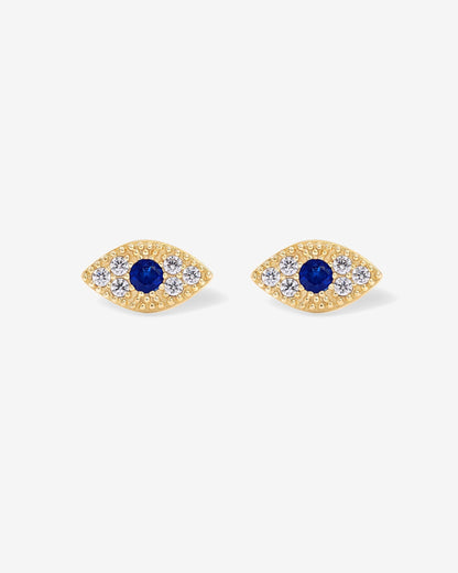 Evil Eye Screw Back Stud