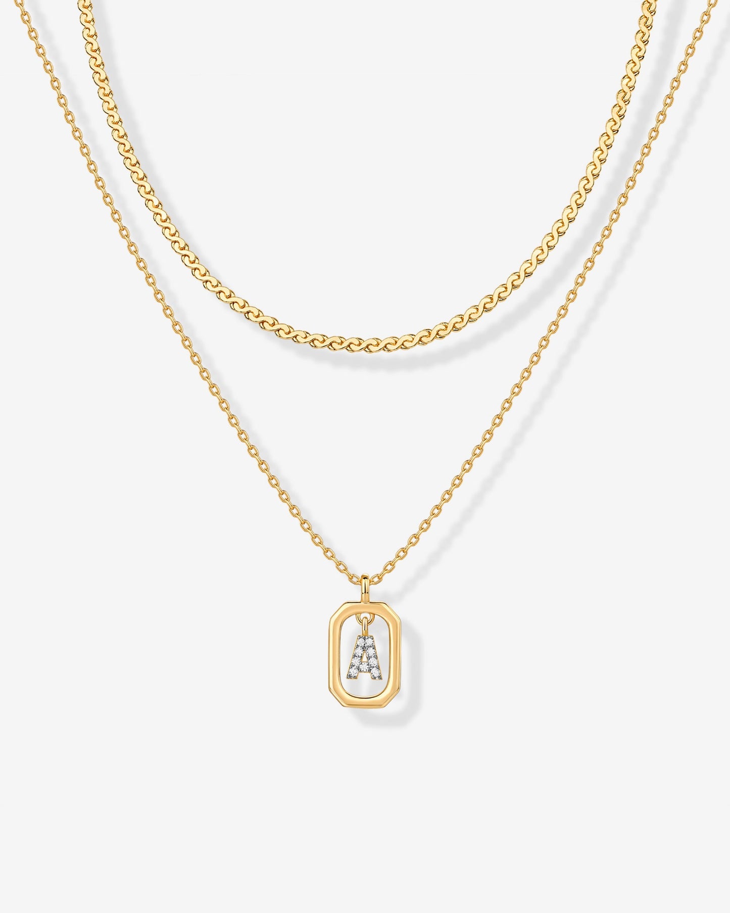 Singapore Initial Layering Necklace Copy