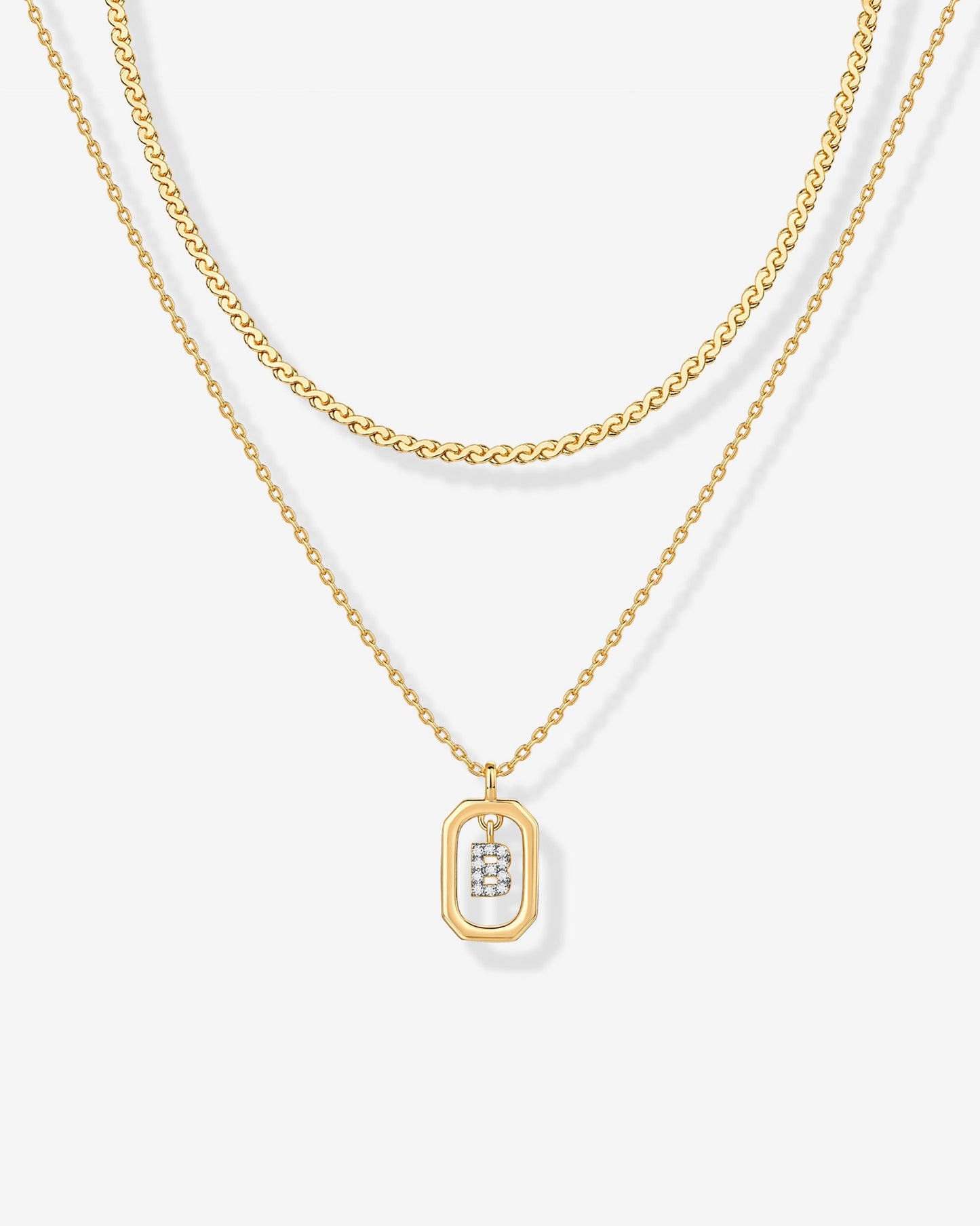 Singapore Initial Layering Necklace Copy