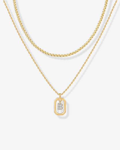Singapore Initial Layering Necklace Copy