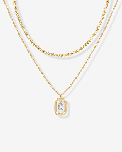 Singapore Initial Layering Necklace Copy