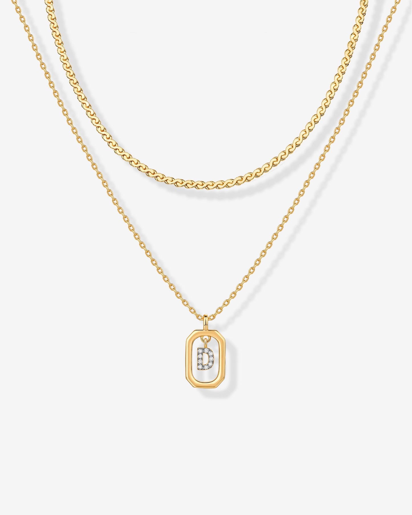 Singapore Initial Layering Necklace Copy