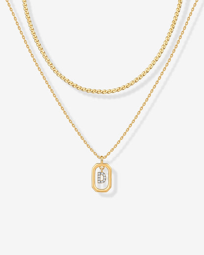 Singapore Initial Layering Necklace Copy