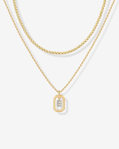Singapore Initial Layering Necklace Copy