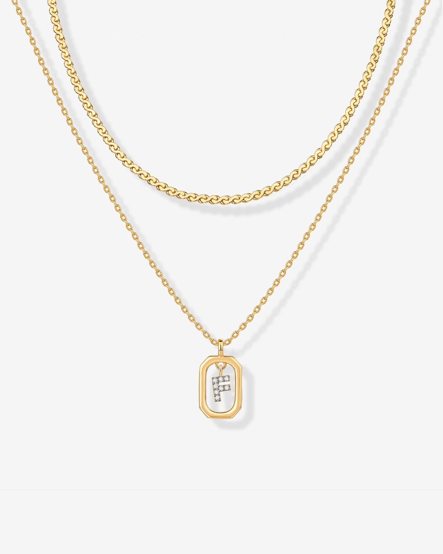 Singapore Initial Layering Necklace Copy