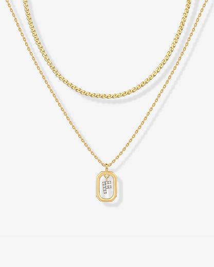 Singapore Initial Layering Necklace Copy