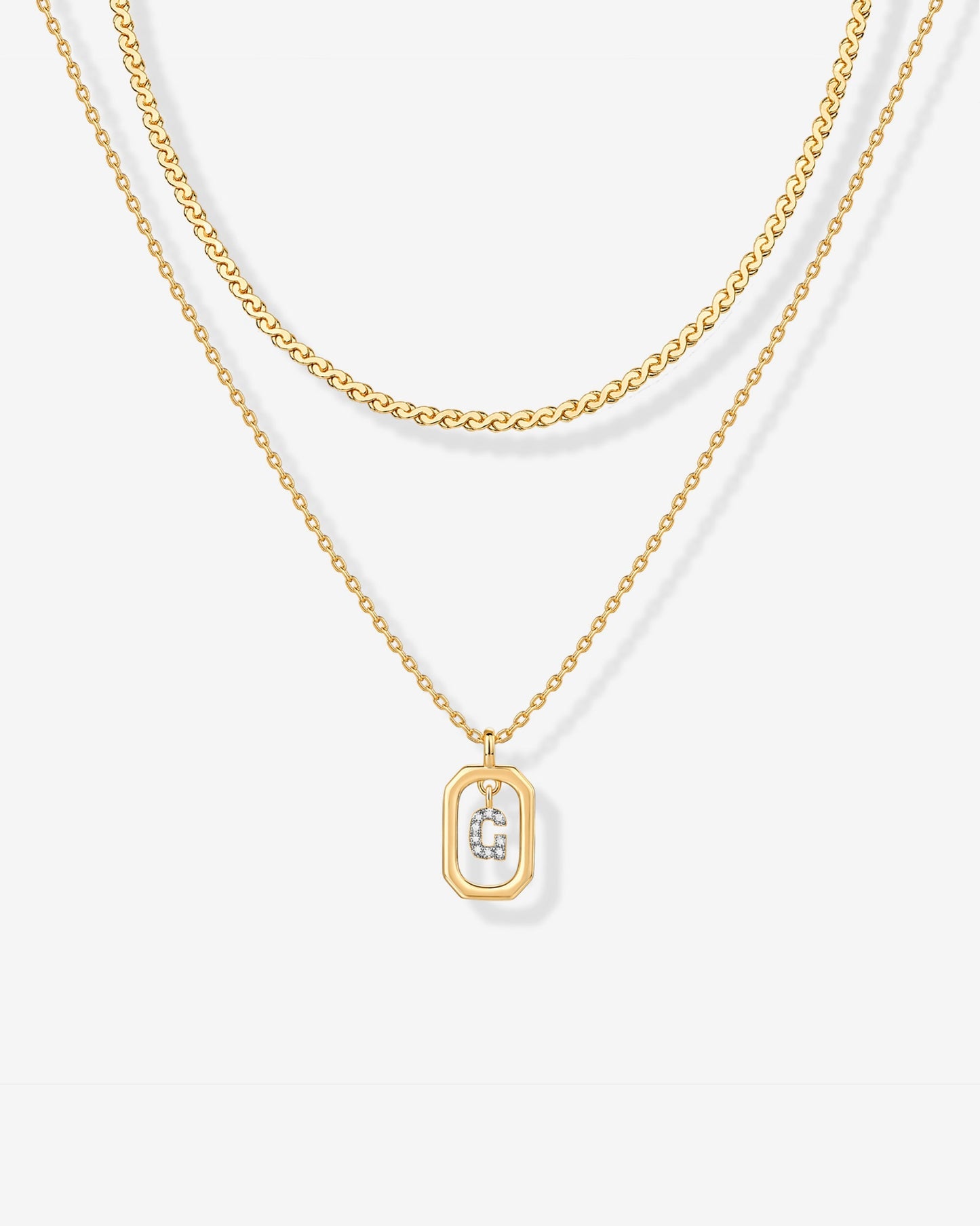 Singapore Initial Layering Necklace Copy