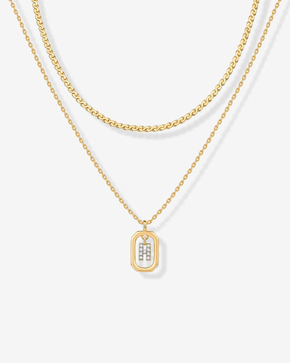 Singapore Initial Layering Necklace Copy