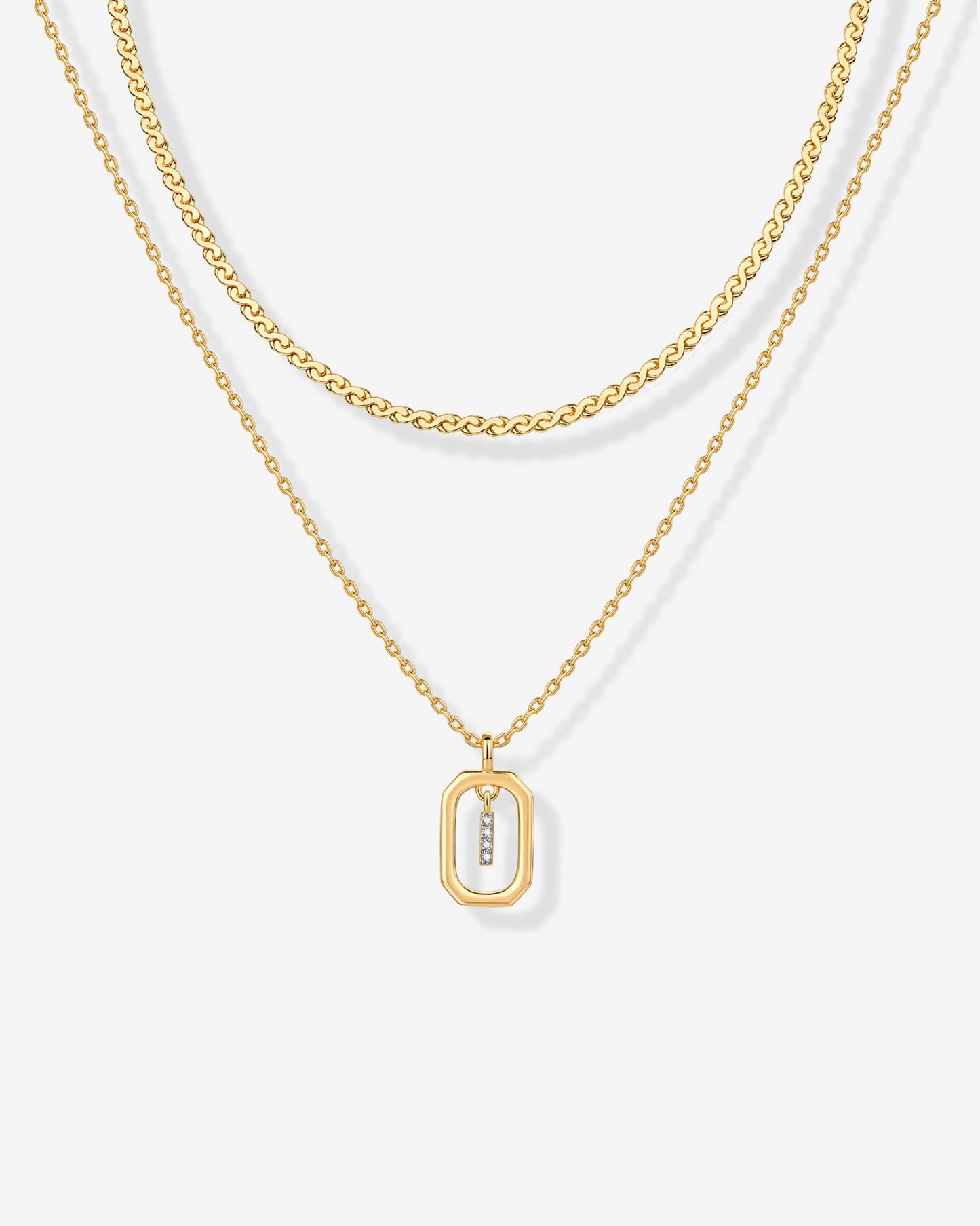 Singapore Initial Layering Necklace Copy