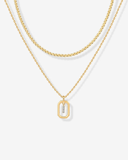 Singapore Initial Layering Necklace Copy