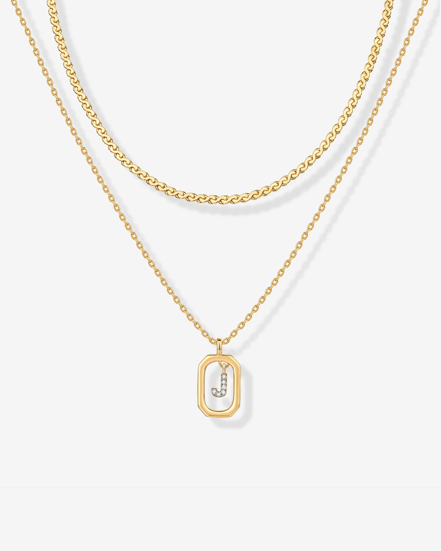 Singapore Initial Layering Necklace Copy