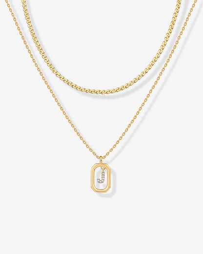 Singapore Initial Layering Necklace Copy