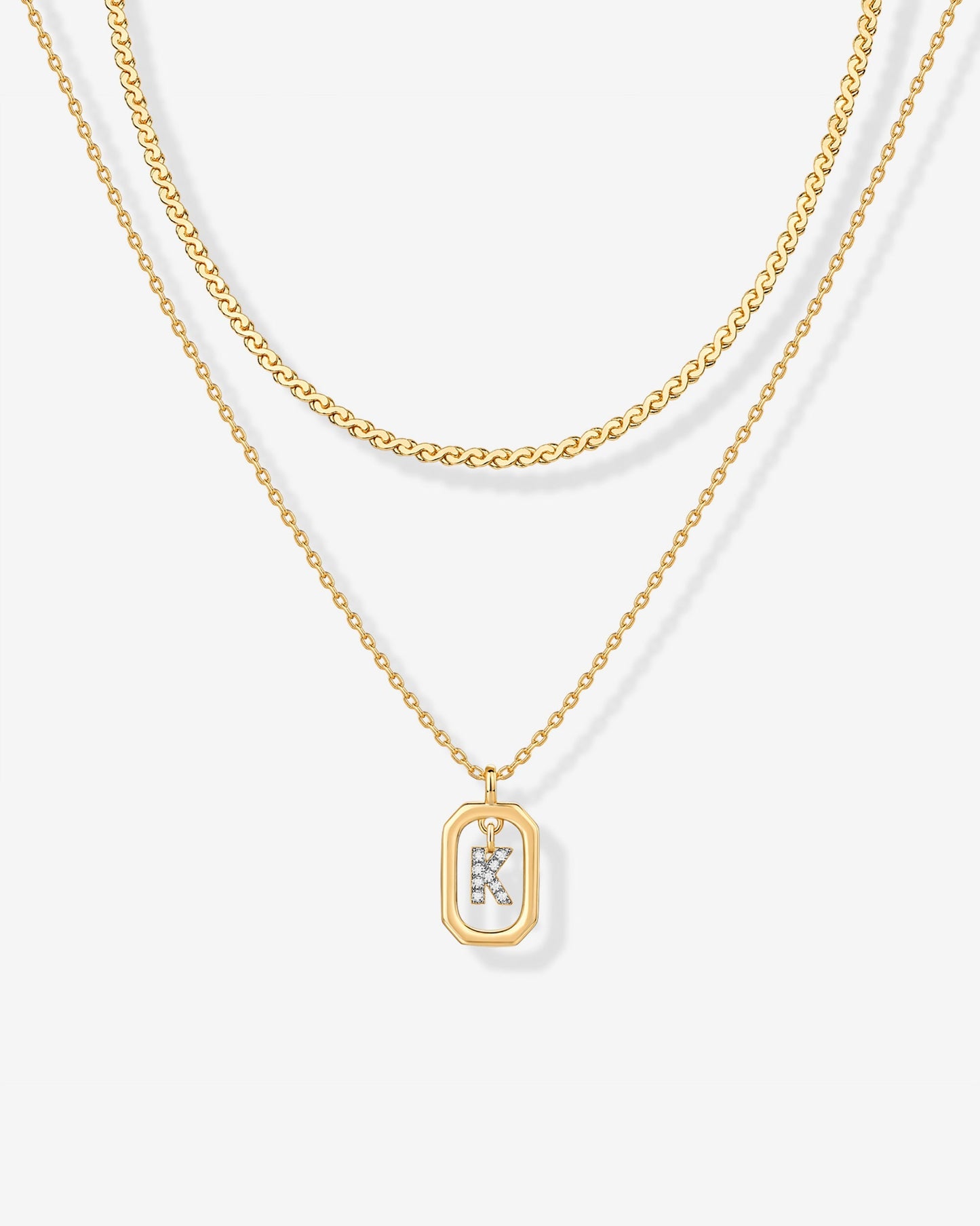 Singapore Initial Layering Necklace Copy