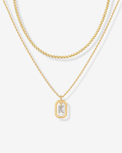 Singapore Initial Layering Necklace Copy