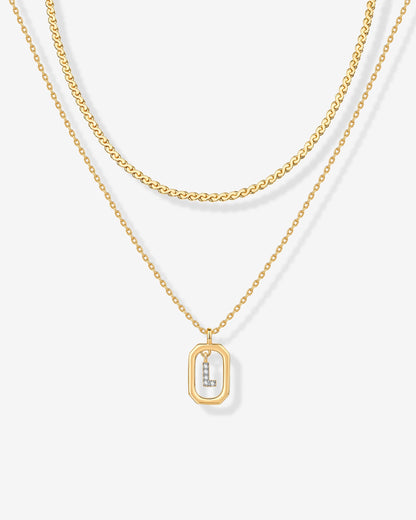 Singapore Initial Layering Necklace Copy