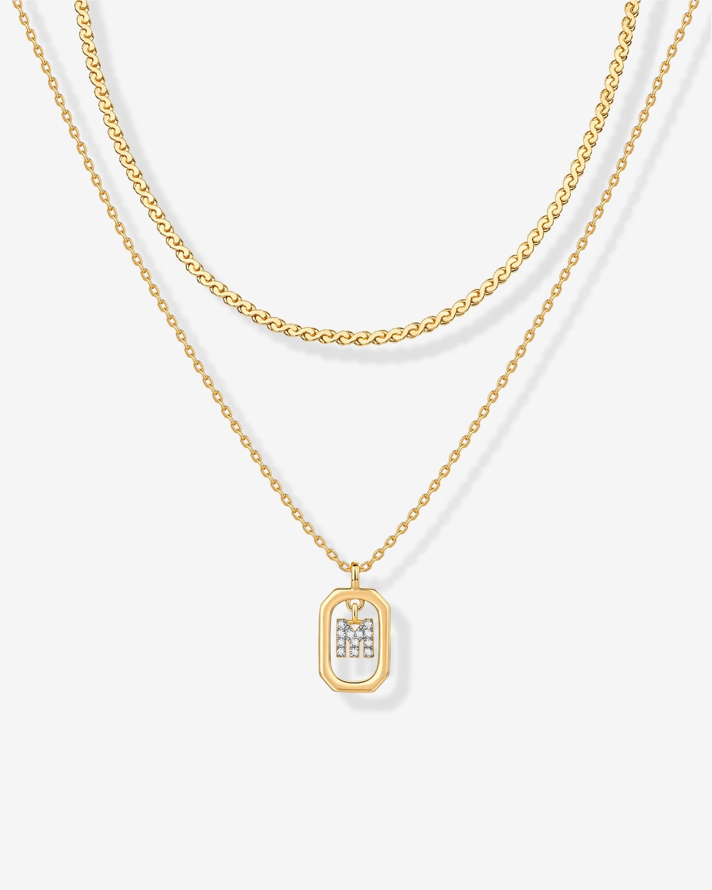 Singapore Initial Layering Necklace Copy