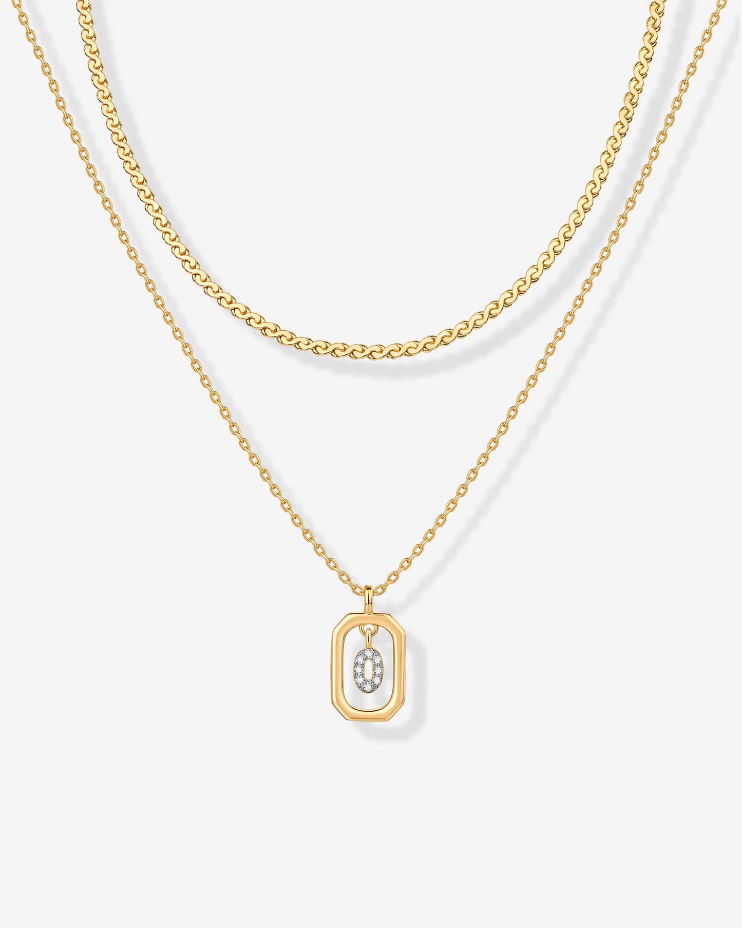 Singapore Initial Layering Necklace Copy