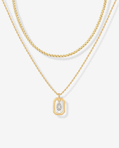 Singapore Initial Layering Necklace Copy