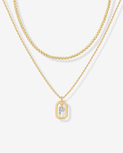 Singapore Initial Layering Necklace Copy