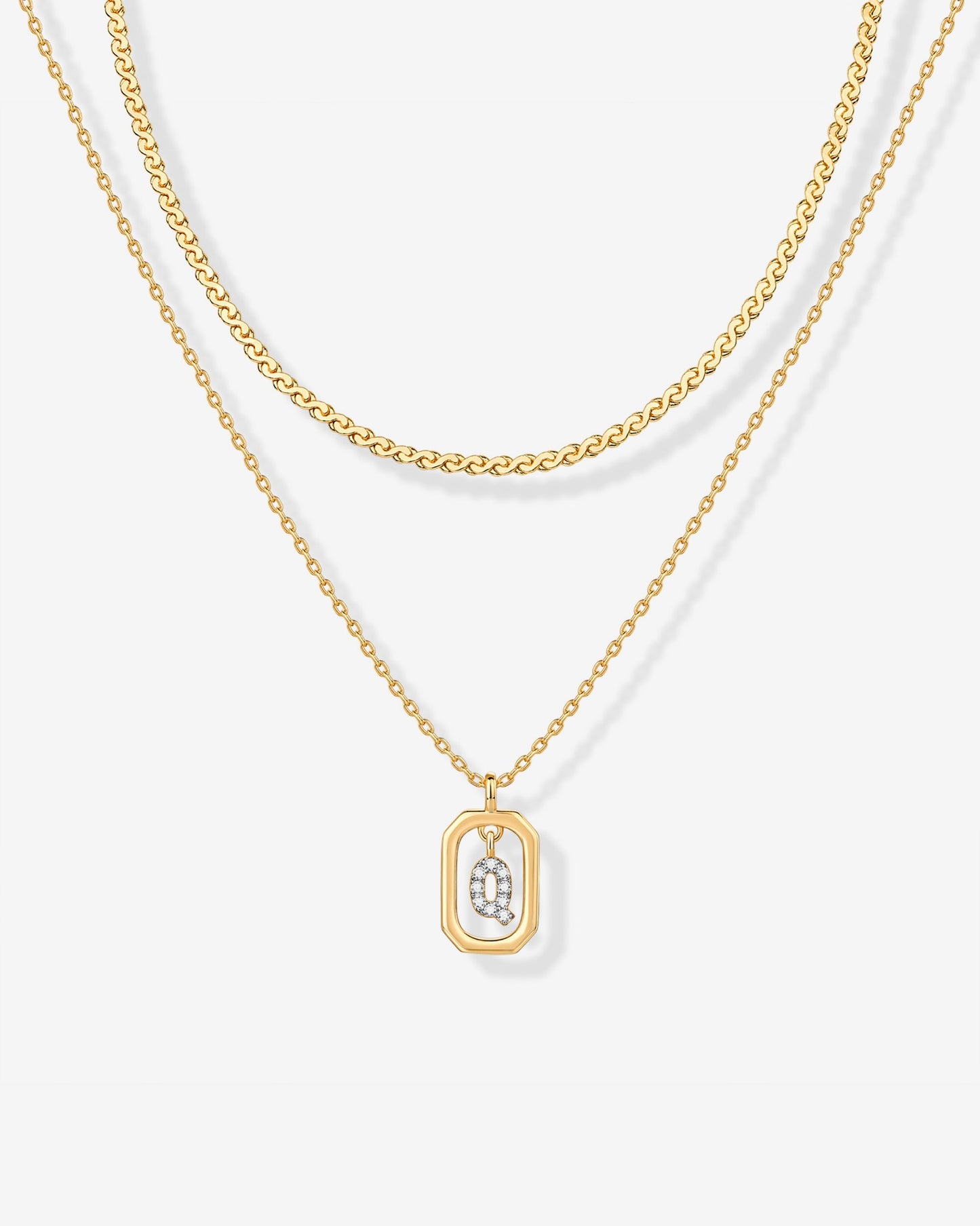 Singapore Initial Layering Necklace Copy