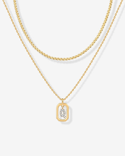 Singapore Initial Layering Necklace Copy