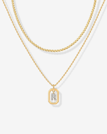 Singapore Initial Layering Necklace Copy