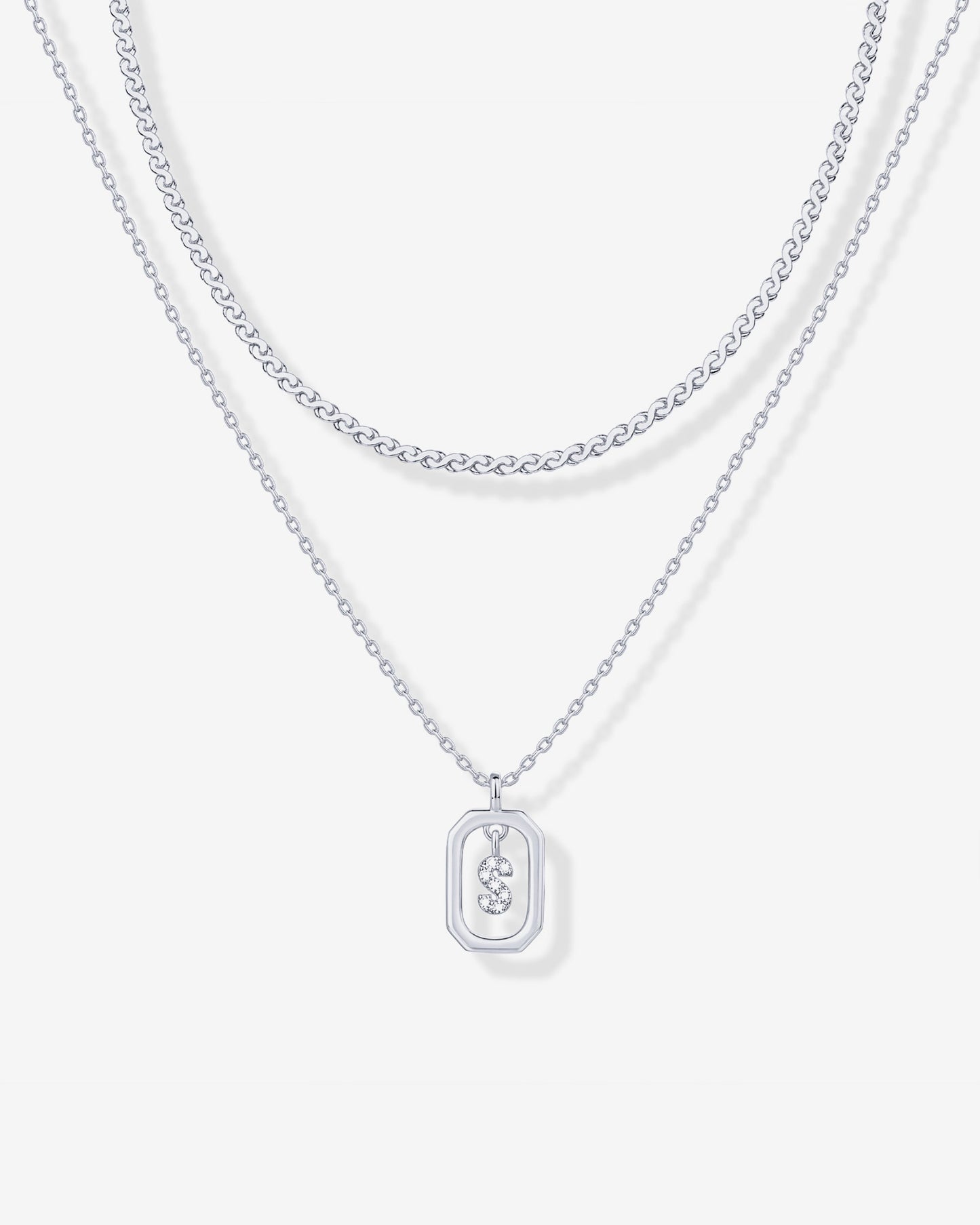 Singapore Initial Layering Necklace Copy