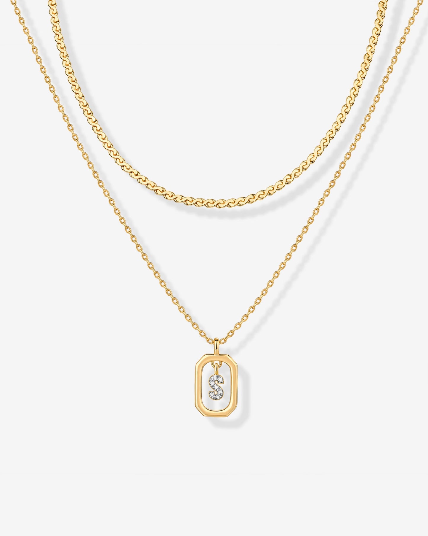 Singapore Initial Layering Necklace Copy