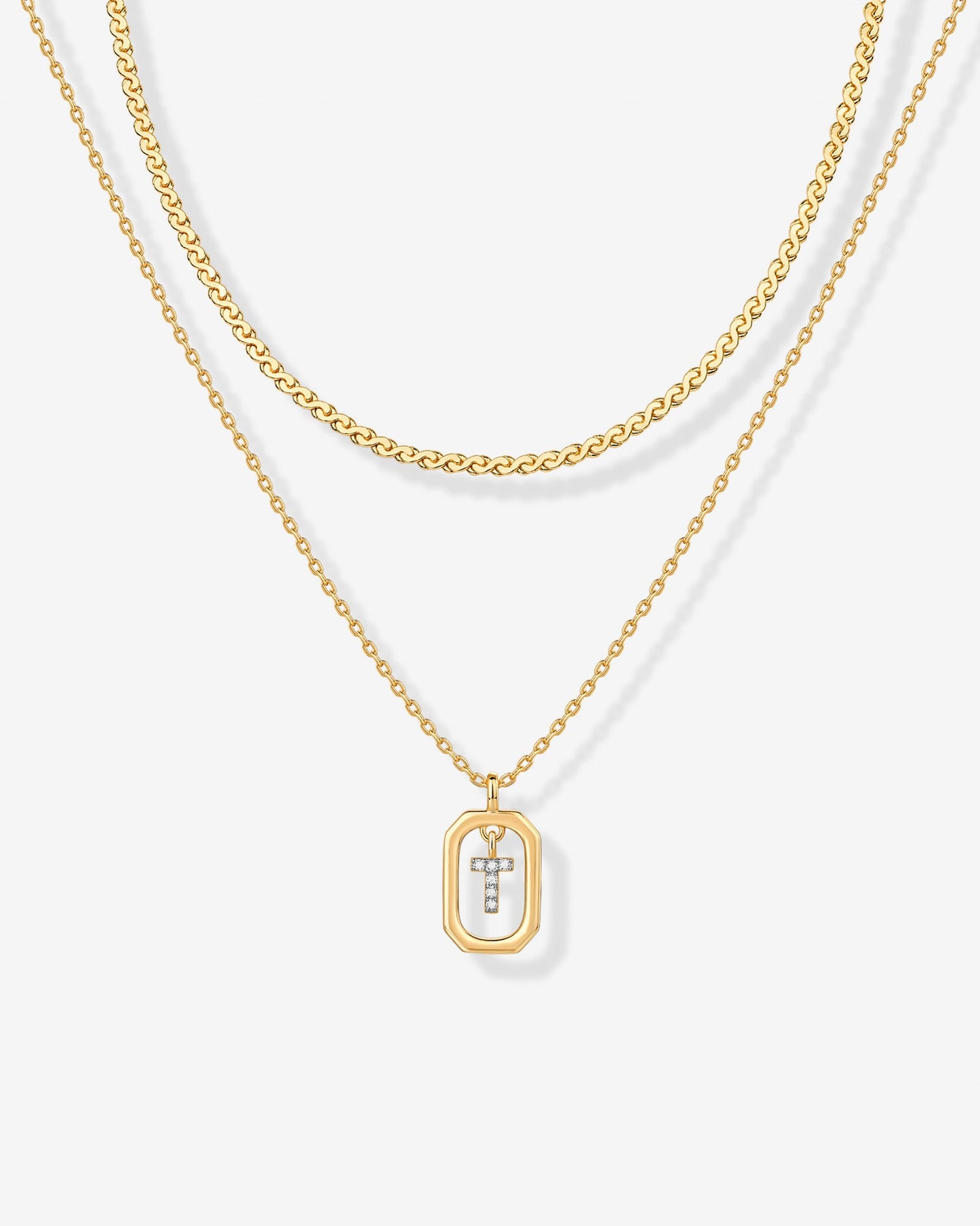 Singapore Initial Layering Necklace Copy
