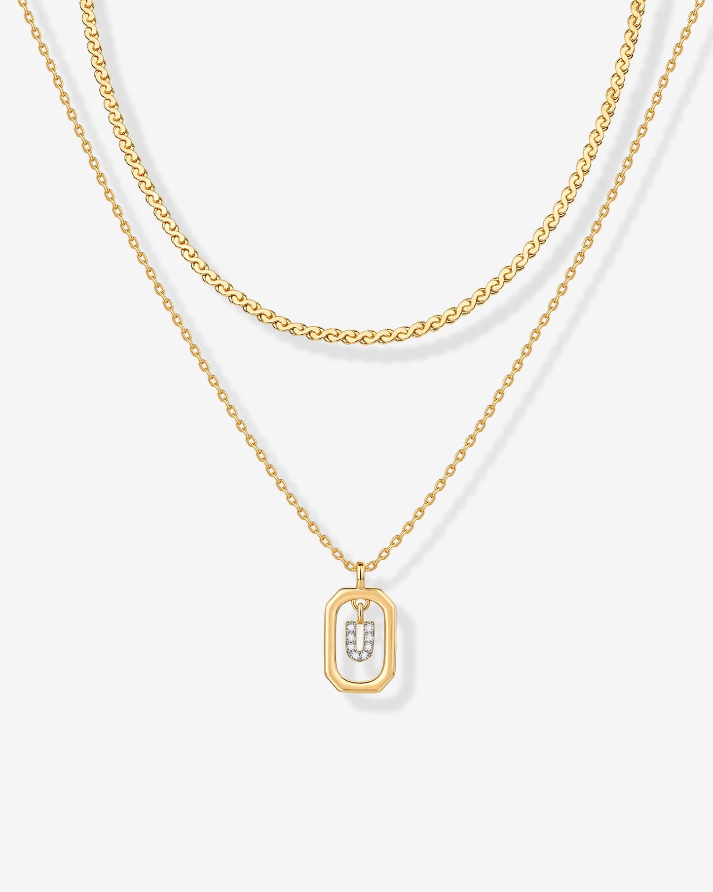 Singapore Initial Layering Necklace Copy