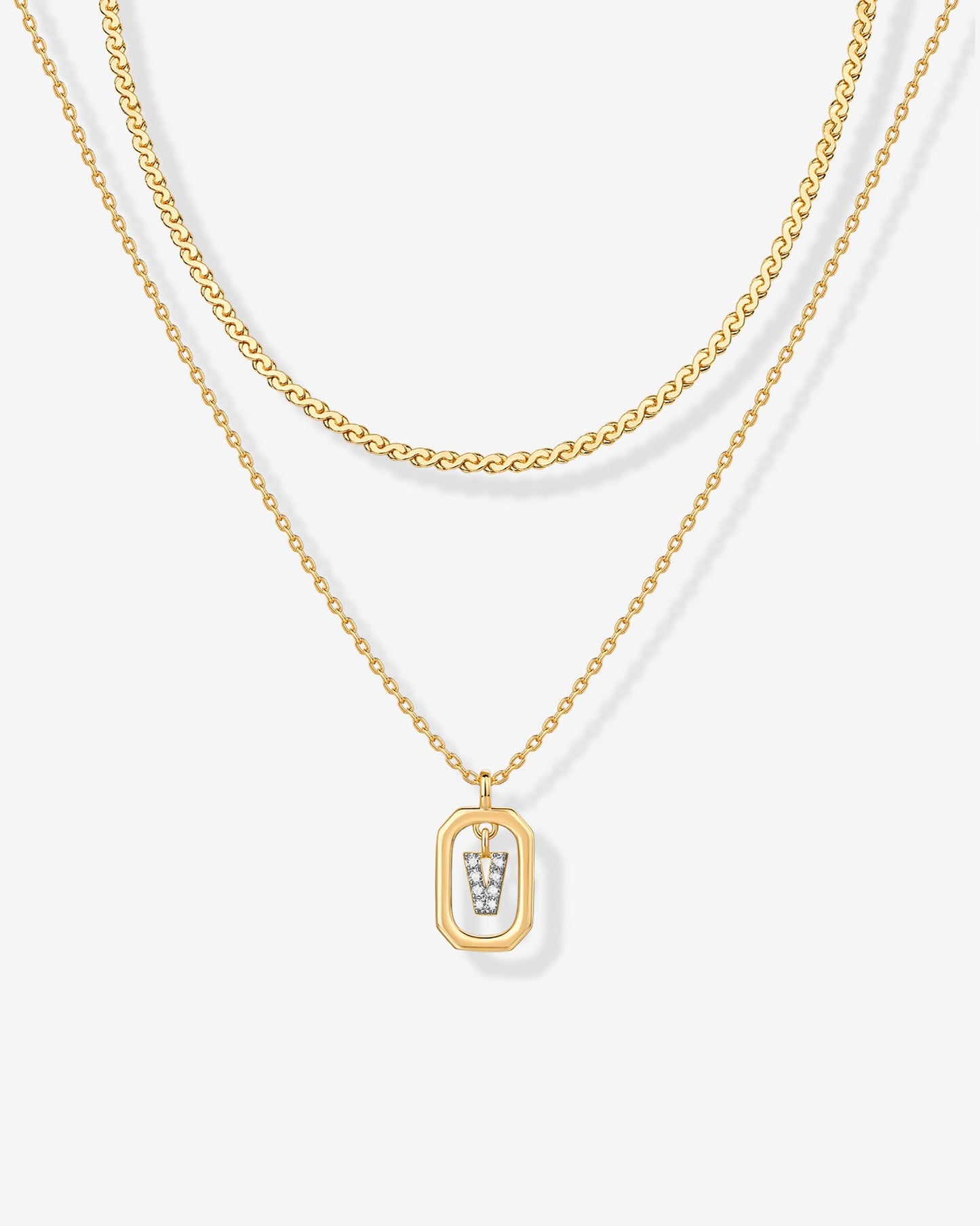Singapore Initial Layering Necklace Copy