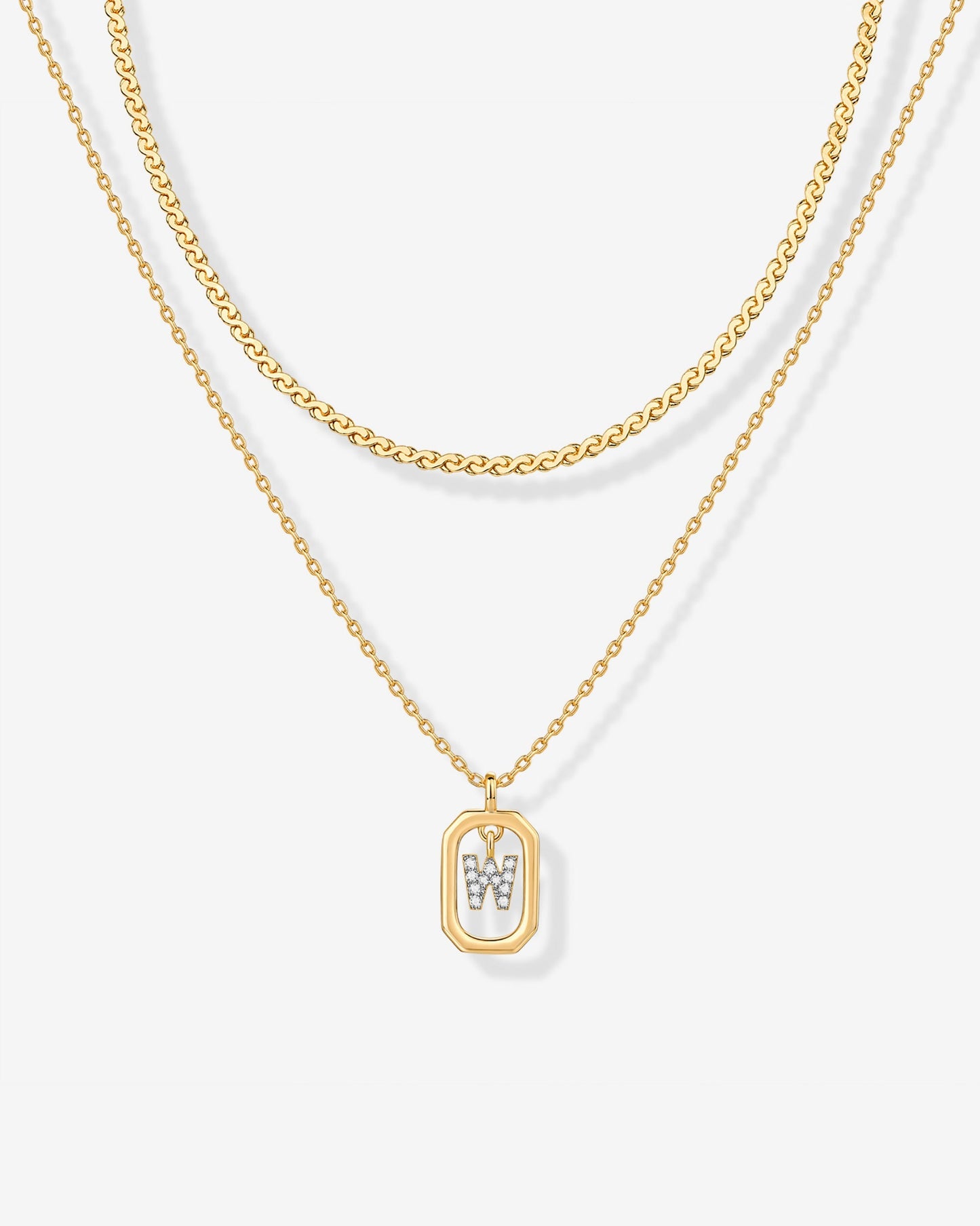 Singapore Initial Layering Necklace Copy