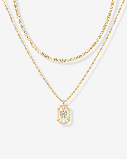 Singapore Initial Layering Necklace Copy