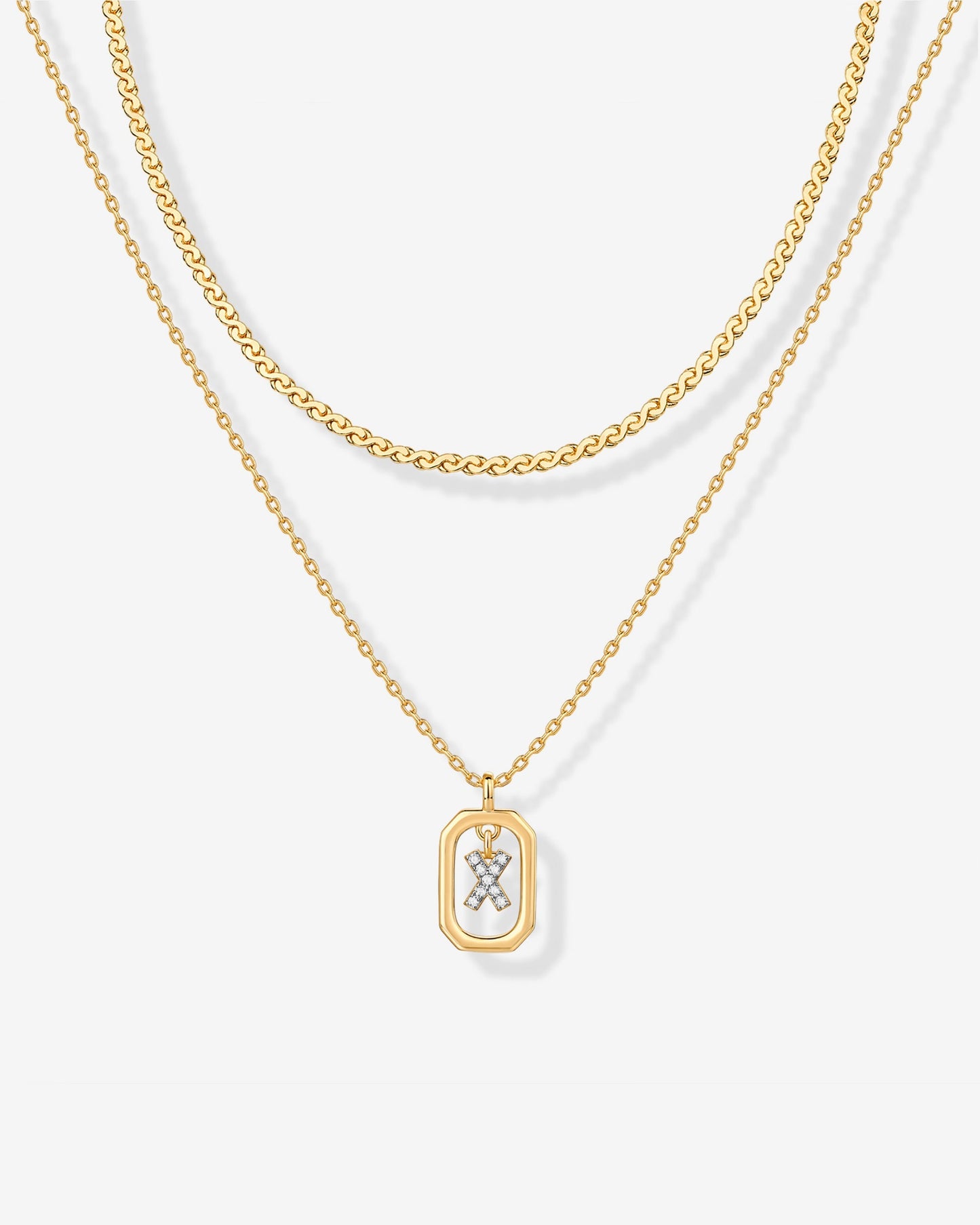 Singapore Initial Layering Necklace Copy