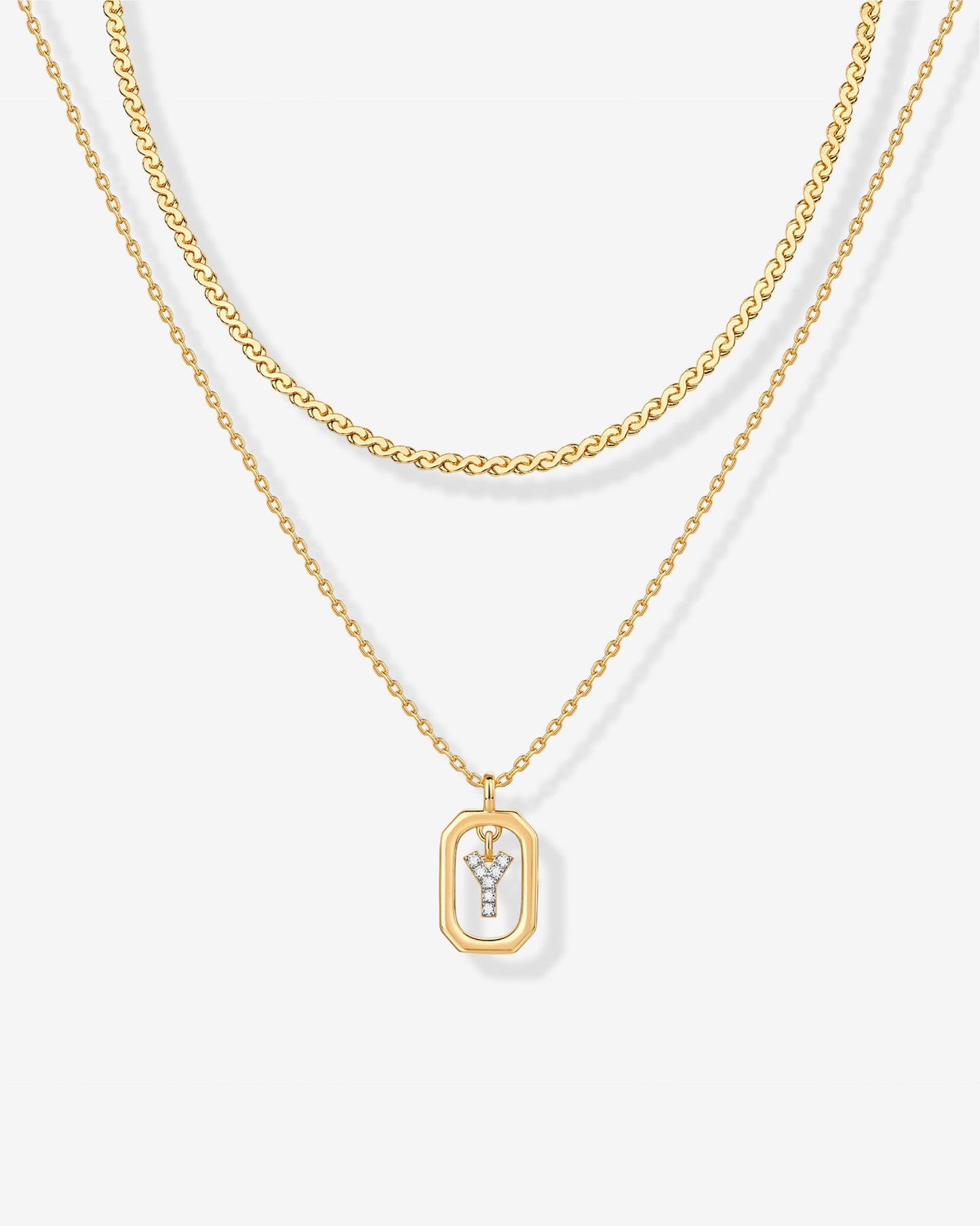 Singapore Initial Layering Necklace Copy