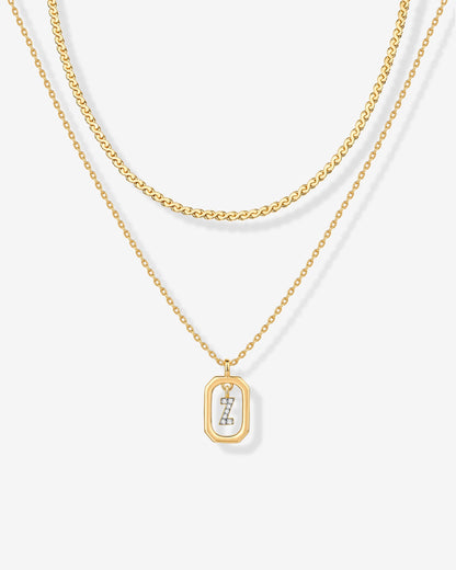 Singapore Initial Layering Necklace Copy
