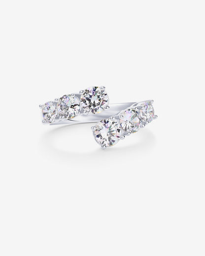 Nut Crossover Chunky Ring