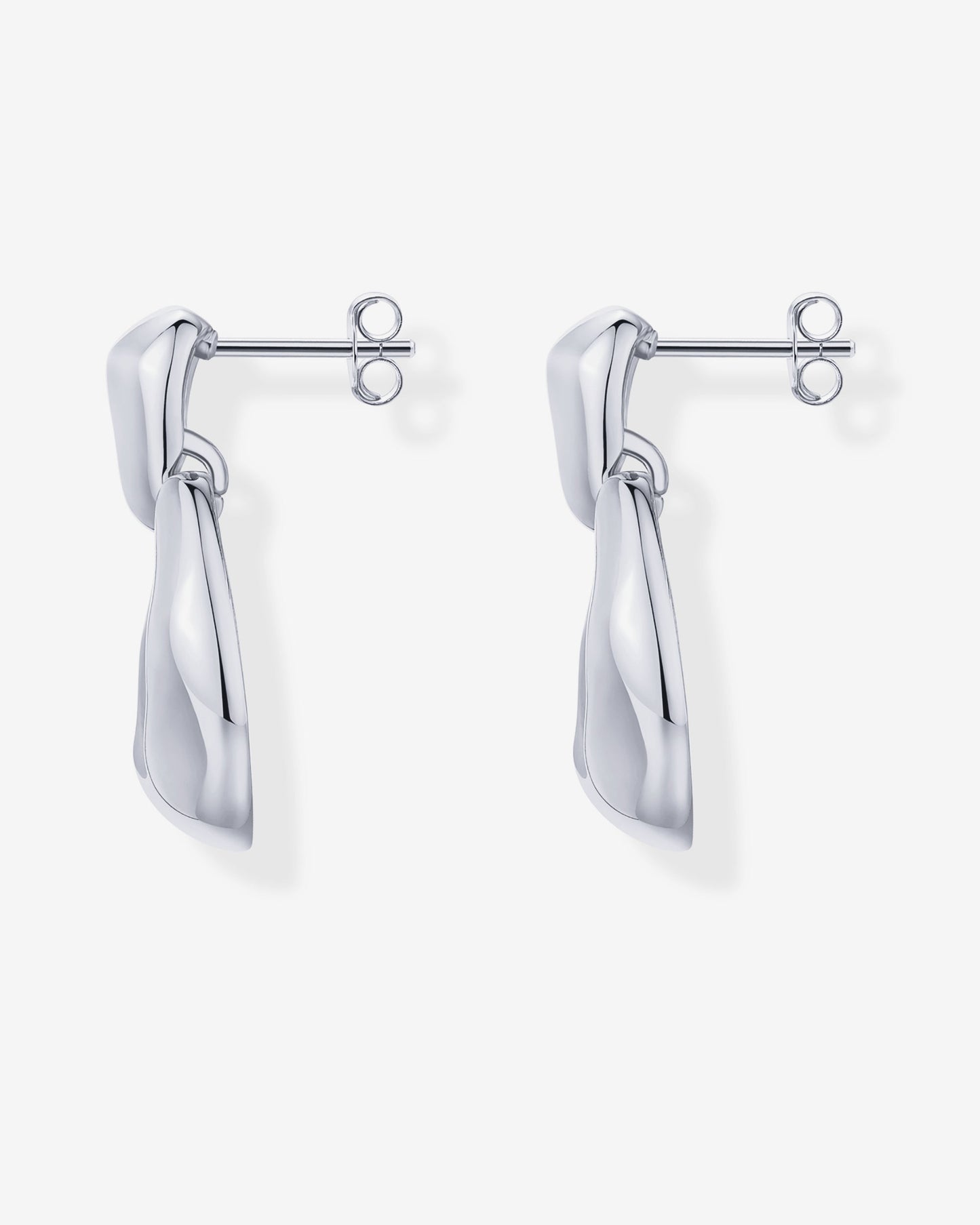 Chunky Dangle Door Knocker Earrings