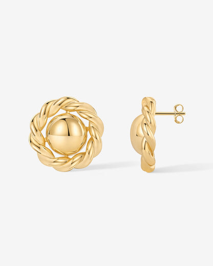 Retro Stud Earrings