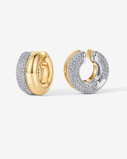 Chunky Pave Ear Cuffs