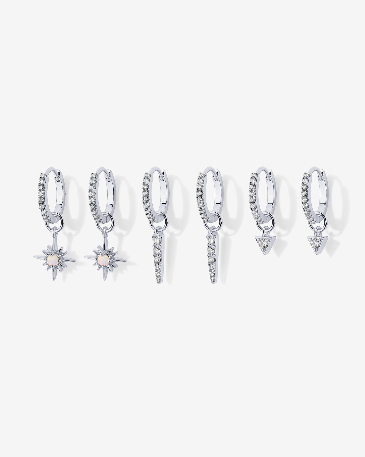 Mix and Match Huggie and Charms Set