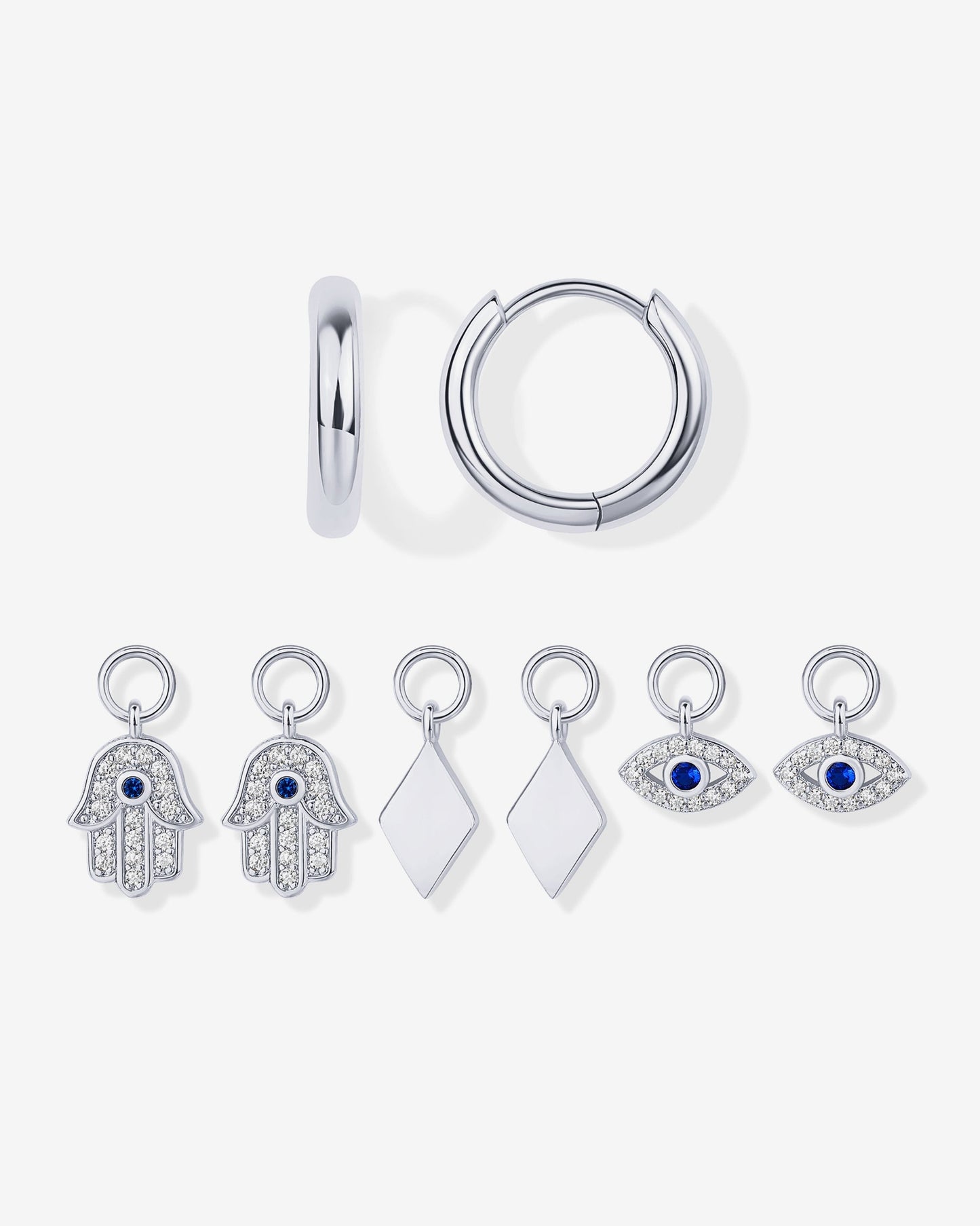 Mix and Match Huggie and Charms Set