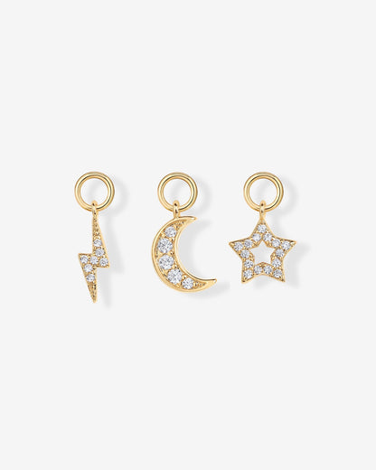 Mix and Match Huggie and Charms Set