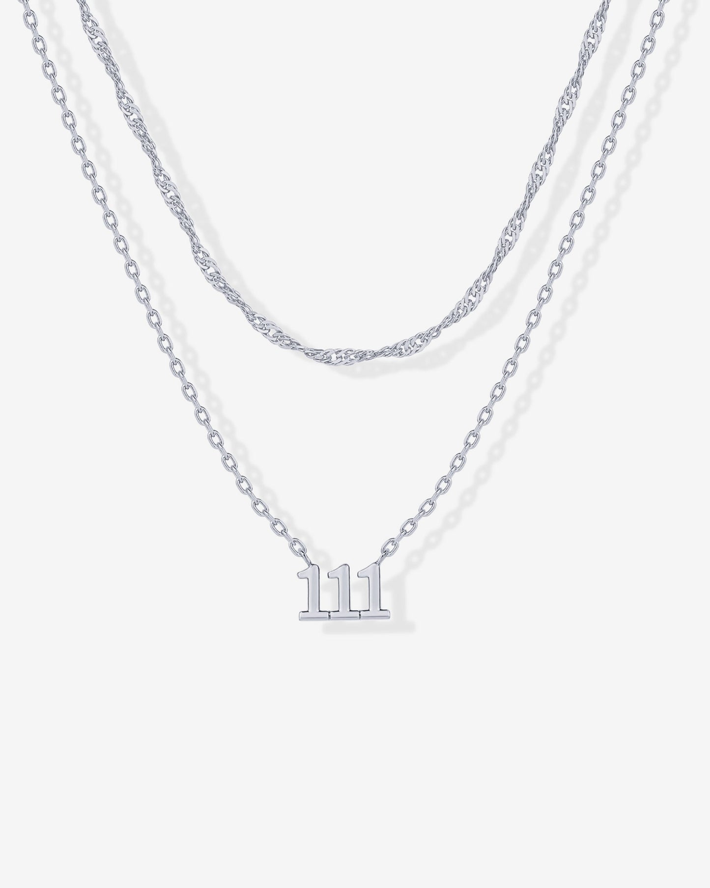 Angel Number Pendant Necklace